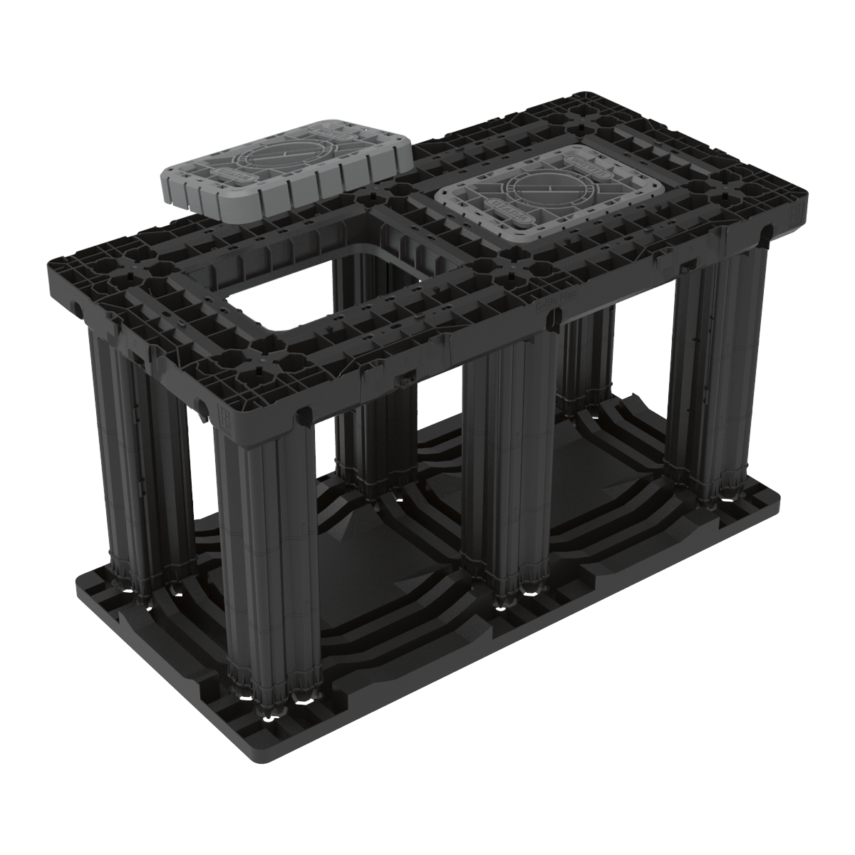 Treetank with lifted lid Treetank with lifted lid